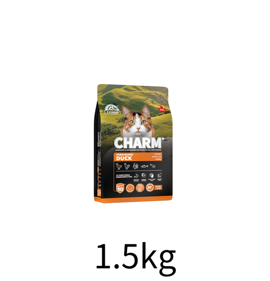 Charm | 無穀物農場鴨肉貓乾糧 - Lantau Pet