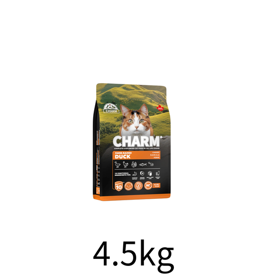 Charm | 無穀物農場鴨肉貓乾糧 - Lantau Pet