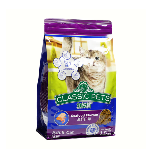 Classic Pet | 營養鮮魚成貓配方貓乾糧 7kg