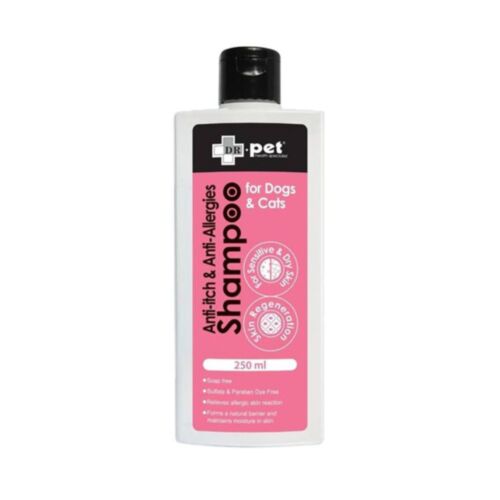 Dr. Pet | 保濕止癢防敏感潔毛液 250ml （貓狗適用）