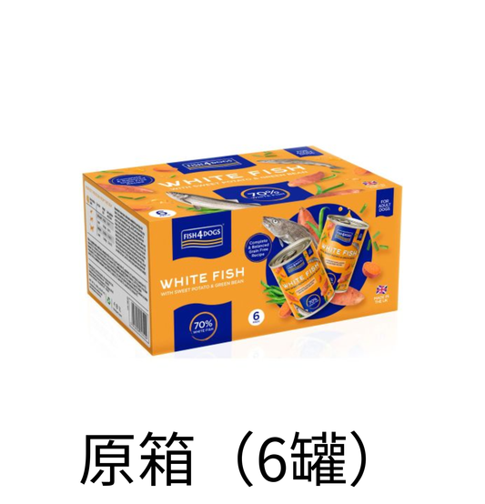 Fish4Dogs | 全配方深海魚主食狗罐頭 395g - 原箱（6罐）