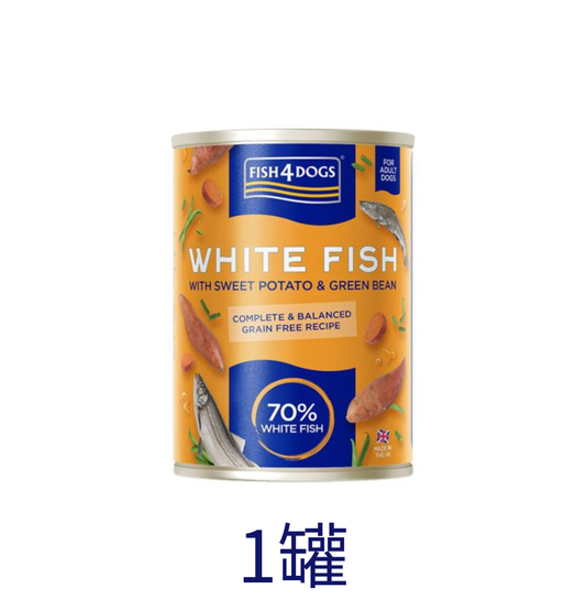 Fish4Dogs | 全配方深海魚主食狗罐頭 395g - 1罐