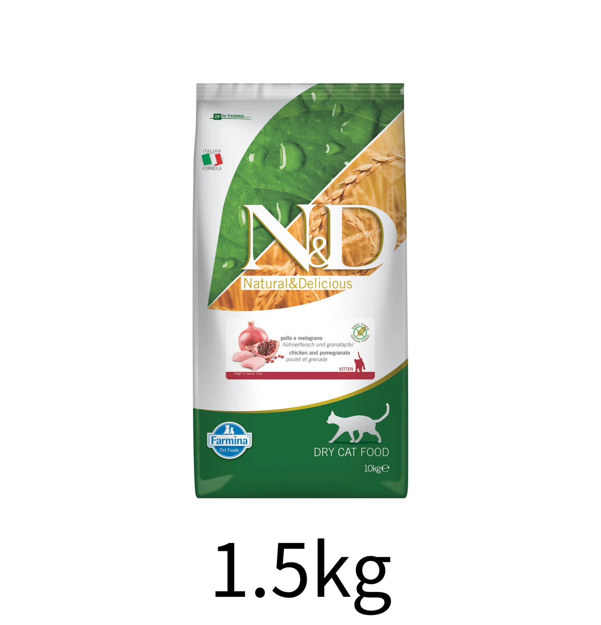 Farmina N&D | 天然無穀物系列 - 雞肉石榴幼貓糧 - Lantau Pet 寵甜