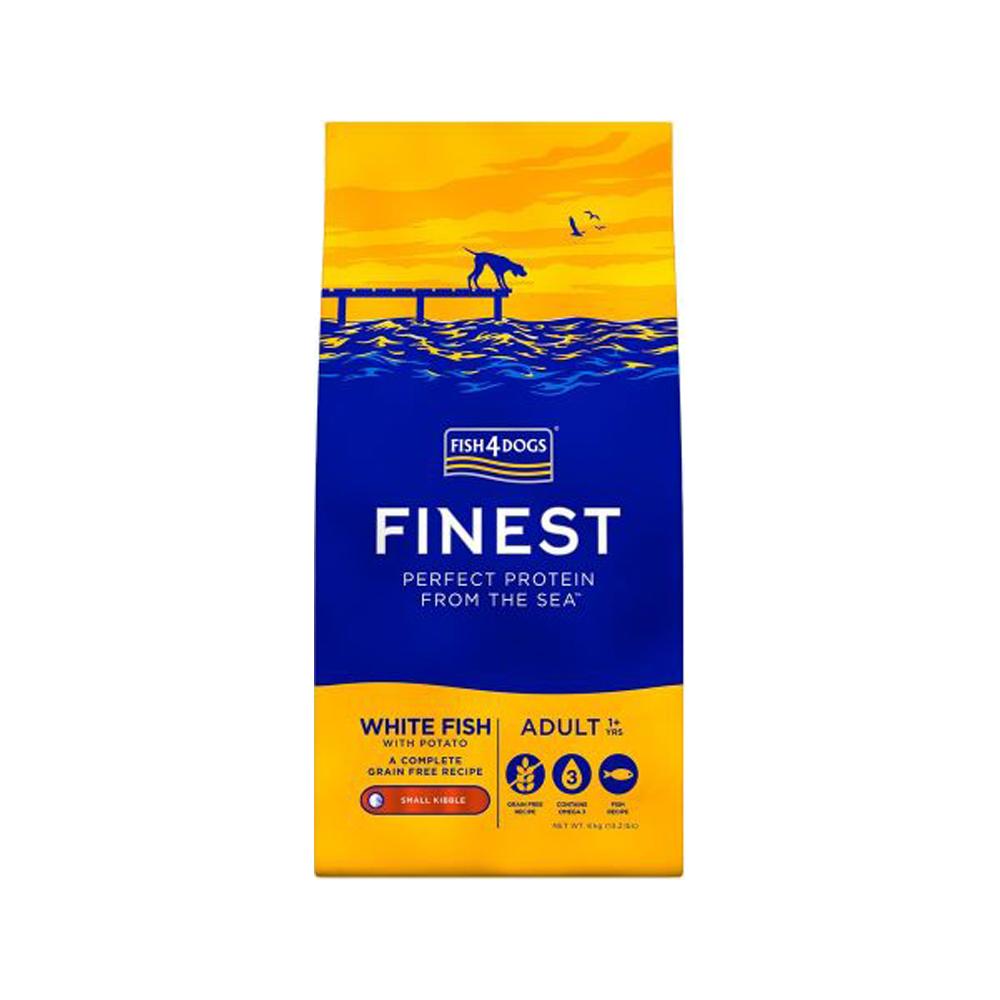 Fish4Dogs | Finest 深海魚無穀物低敏狗乾糧 - 細粒 12kg