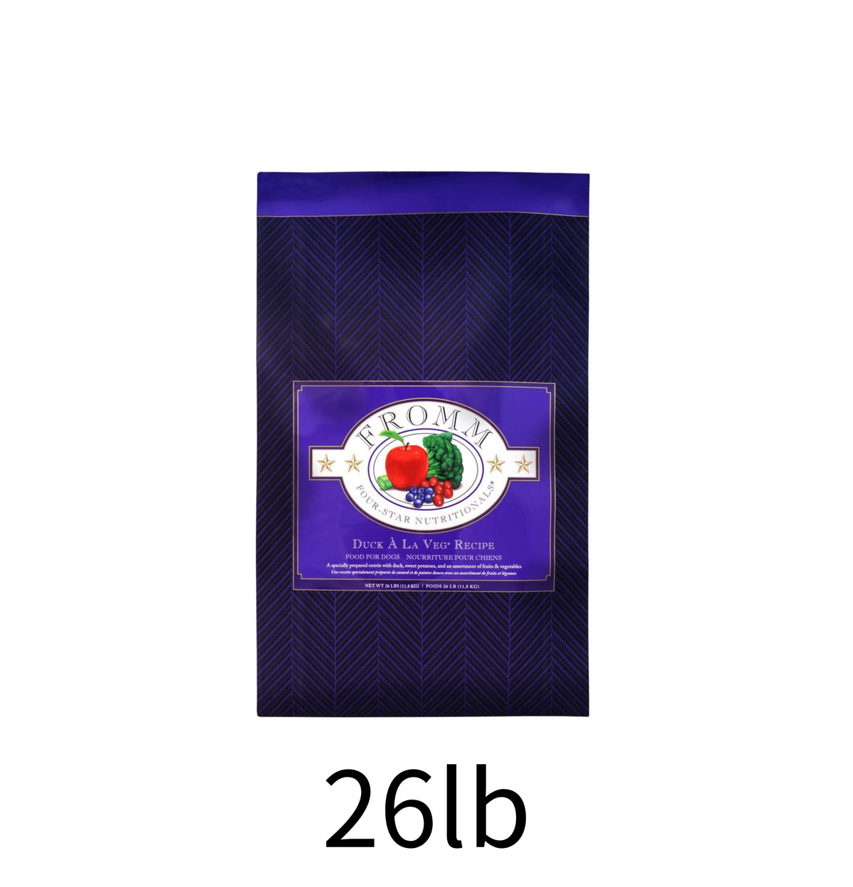 Fromm | 鴨肉+甜薯+蔬菜狗乾糧 26lb