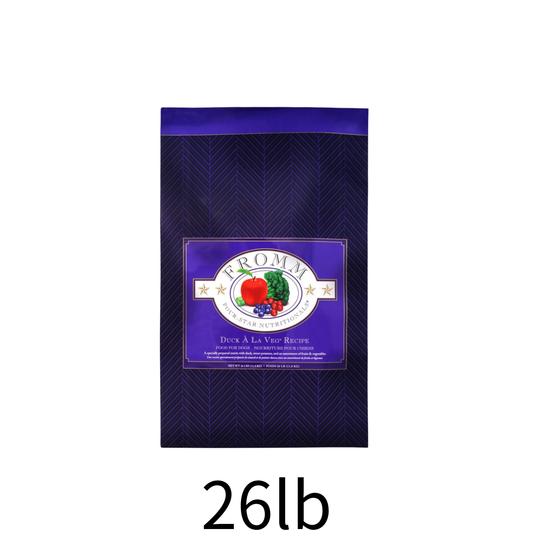 Fromm | 鴨肉+甜薯+蔬菜狗乾糧 26lb