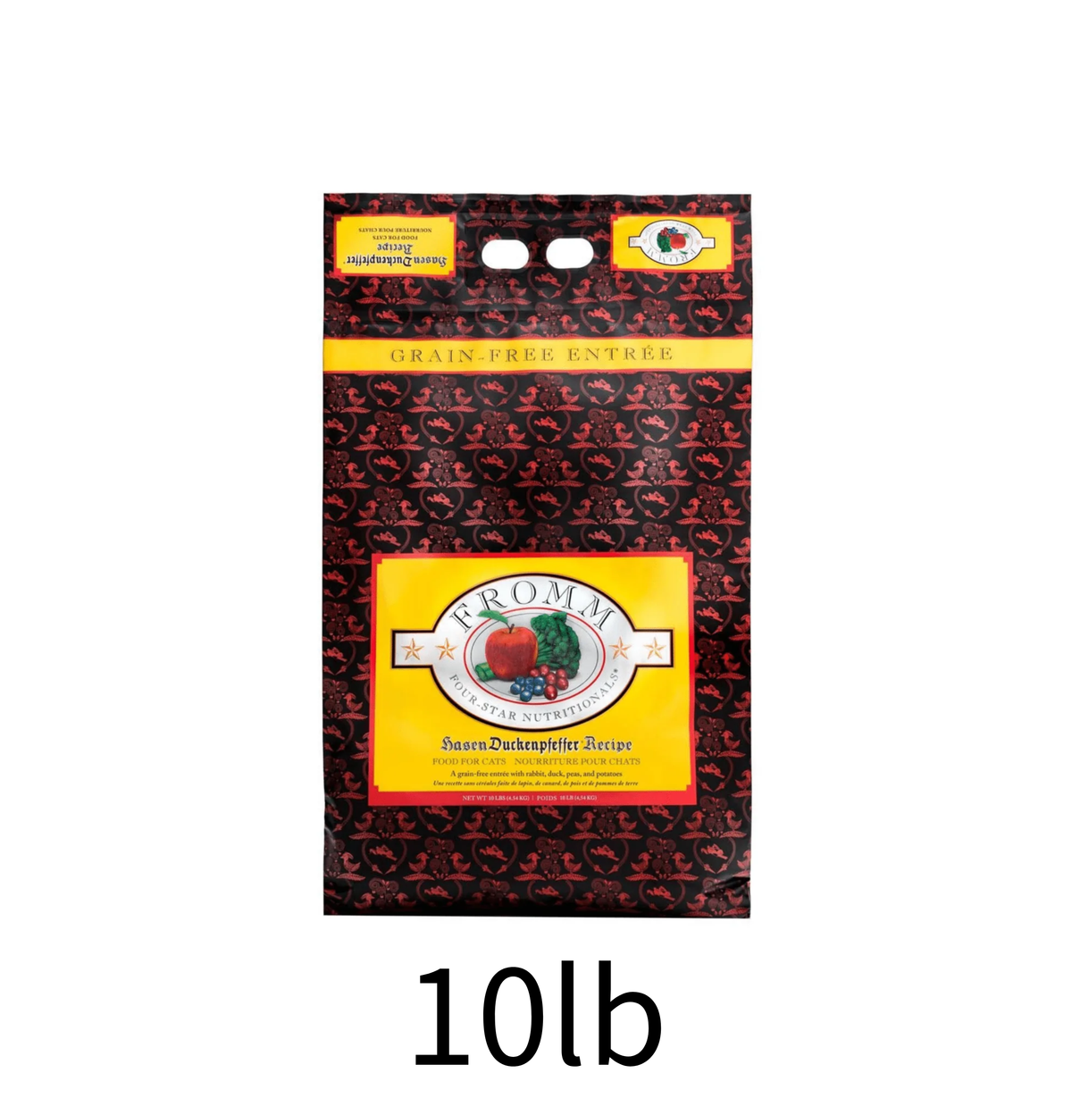 Fromm | 無穀物鴨+兔+蔬菜貓乾糧 10lb