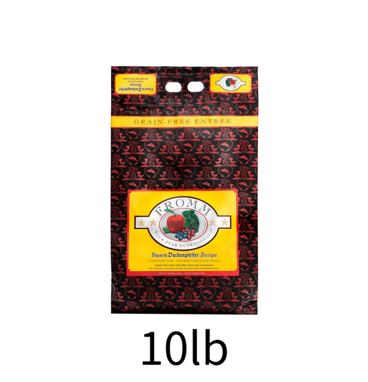 Fromm | 無穀物鴨+兔+蔬菜貓乾糧 10lb