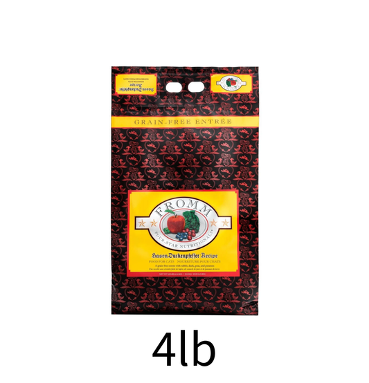 Fromm | 無穀物鴨+兔+蔬菜貓乾糧 4lb