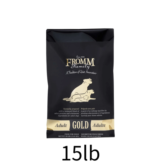 Fromm Gold | 雞+鴨+羊+魚成犬狗乾糧 15lb