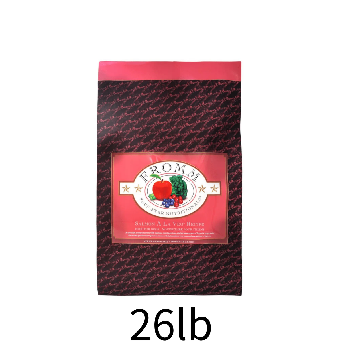 Fromm | 三文魚+蔬菜狗乾糧 26lb