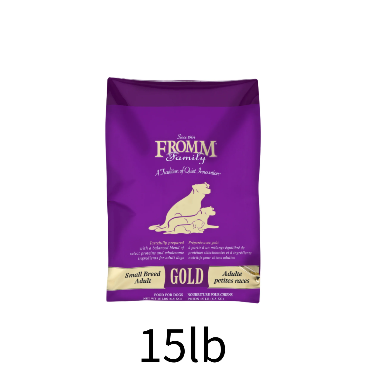 Fromm Gold | 雞+鴨+羊+魚小型狗乾糧 15lb