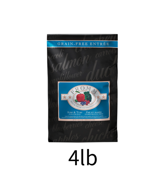 Fromm | 無穀物三文魚+雞肉+鴨肉狗乾糧 4lb