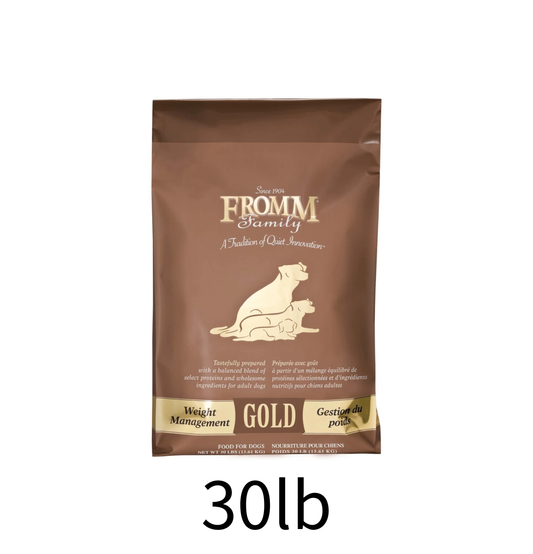 Fromm Gold | 雞+鴨+羊+魚低脂體重控制老犬糧 30lb