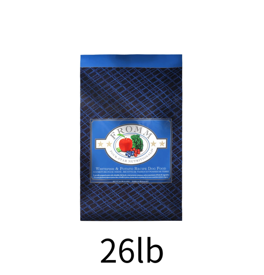 Fromm | 白魚+馬鈴薯+蔬菜狗乾糧 26lb
