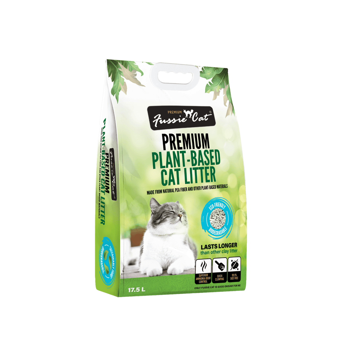 Fussie Cat | 抗臭豌豆豆腐貓砂 17.5L  - Lantau Pet