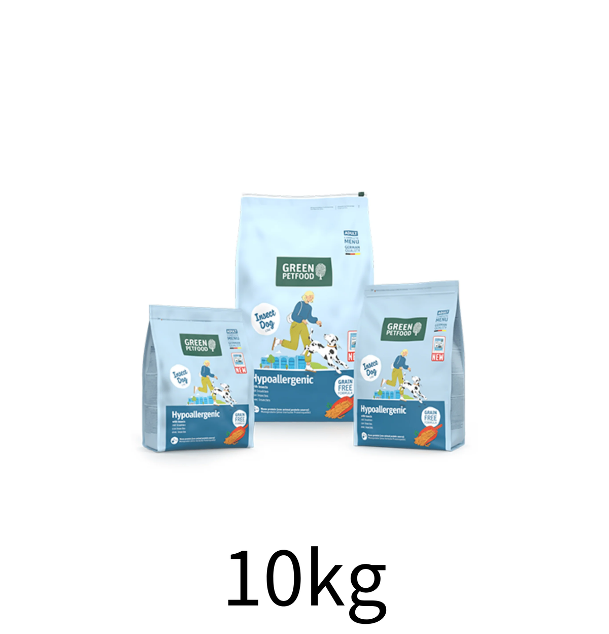 Green PetFood | InsectDog Hypoallergen 蟲製防皮膚過敏狗乾糧 10kg - Lantau Pet