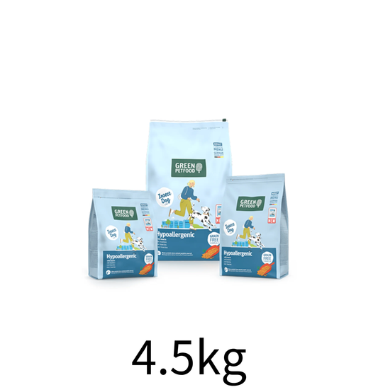 Green PetFood | InsectDog Hypoallergen 蟲製防皮膚過敏狗乾糧 4.5kg (900g x 5) - Lantau Pet