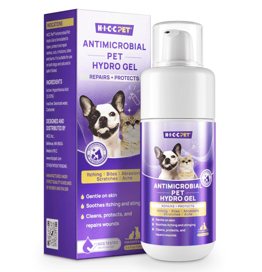 HICCPET | 寵物抗菌水凝膠 (100ml)（貓狗適用） - Lantau Pet