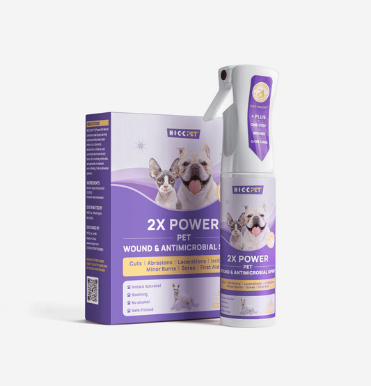 HICCPET | 2X寵物傷口抗菌噴霧 300ml（貓狗適用） - Lantau Pet