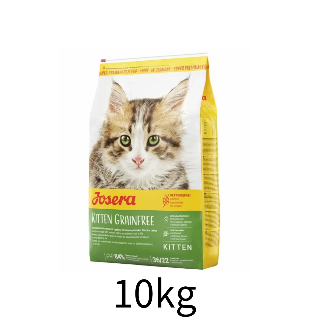 Josera | Kitten 無穀物幼貓糧（含三文魚油） 10kg - Lantau Pet