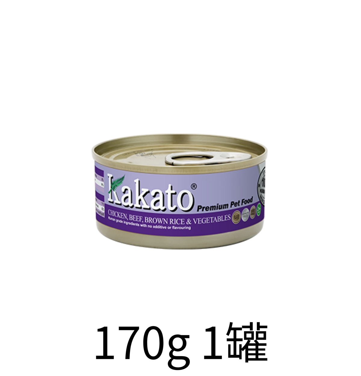 Kakato | 雞+牛+糙米+菜貓狗罐頭 - Lantau Pet