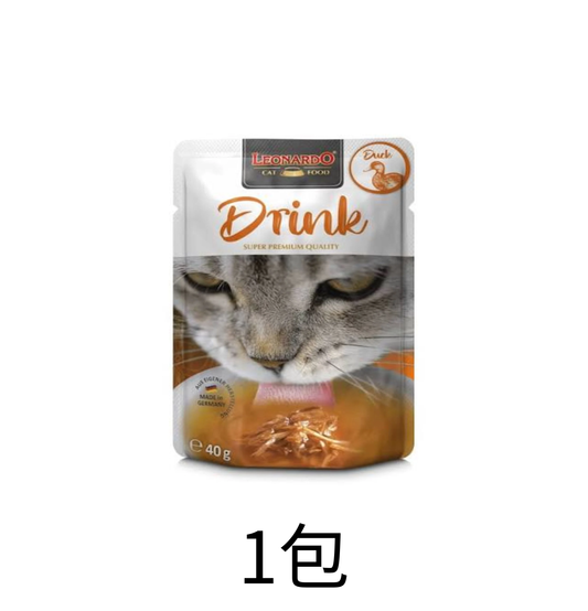 Leonardo & Belcando Cat Food | 貓濕糧湯包系列 Drinks - 鴨肉配方 40g - Lantau Pet