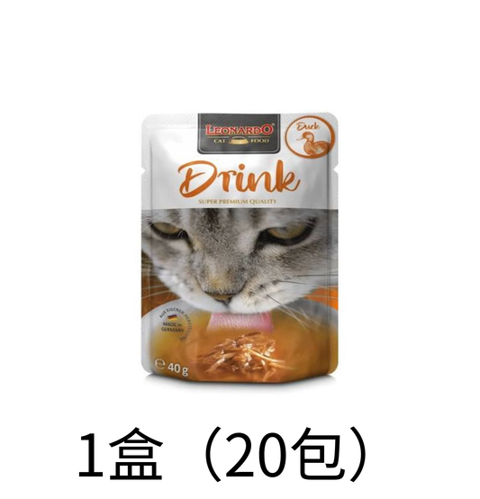 Leonardo & Belcando Cat Food | 貓濕糧湯包系列 Drinks - 鴨肉配方 40g - Lantau Pet