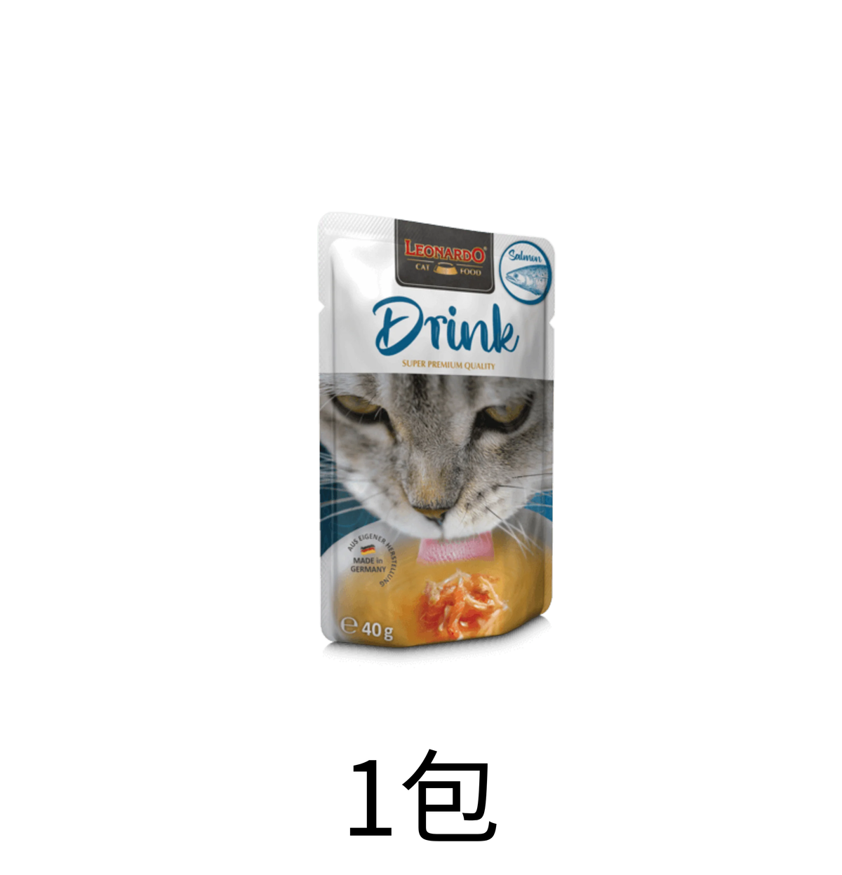 Leonardo & Belcando Cat Food | 貓濕糧湯包系列 Drinks - 三文魚配方 40g - Lantau Pet
