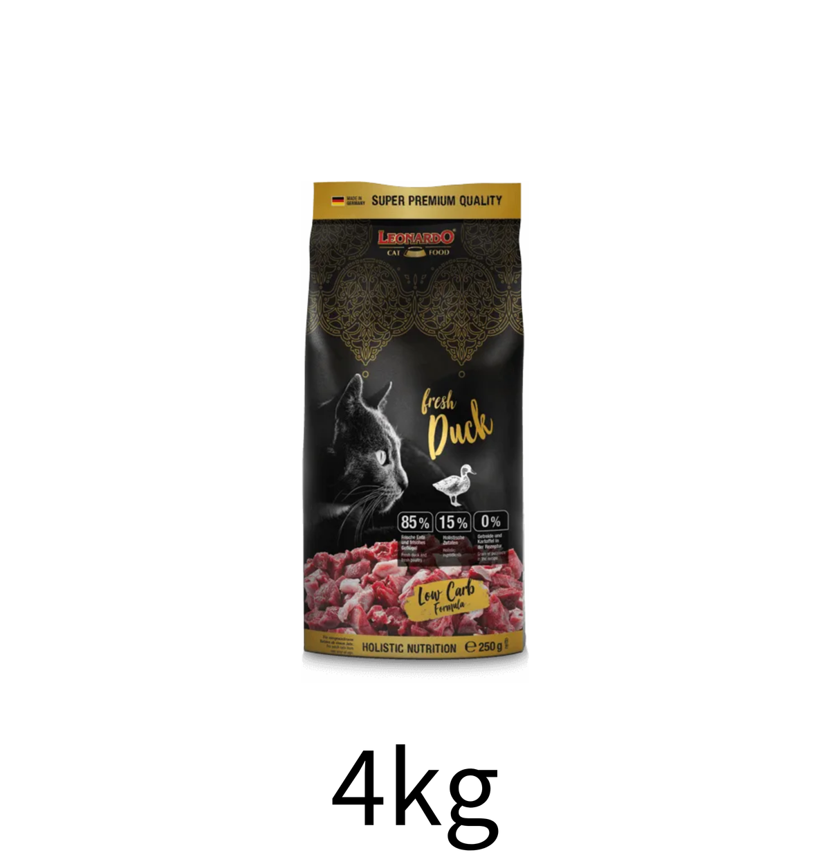 Leonardo & Belcando Cat Food | 無穀物85%鮮肉鴨肉 + 家禽成貓貓乾糧 - Lantau Pet