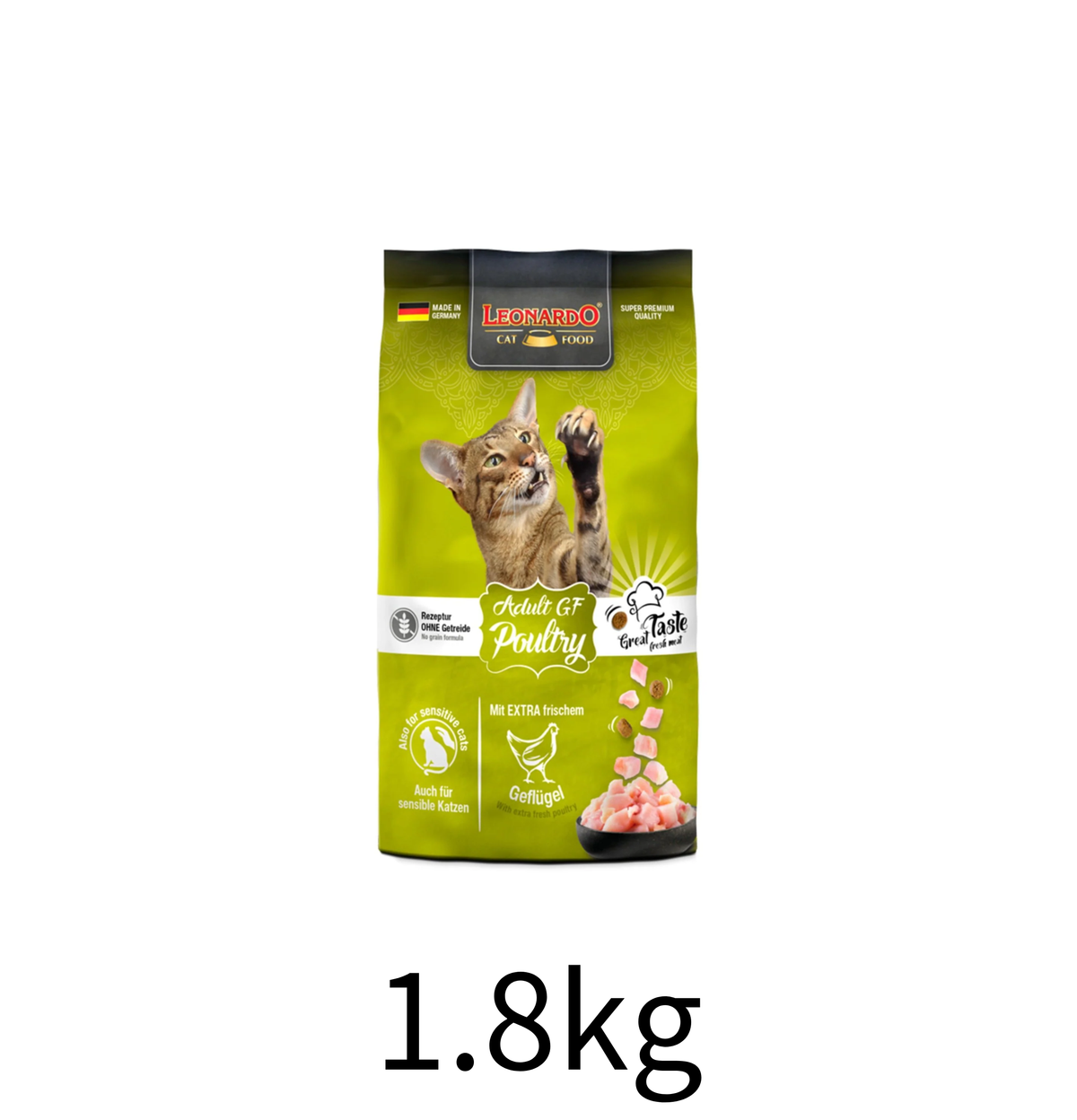 Leonardo & Belcando Cat Food | 無穀物家禽成貓糧 - Lantau Pet