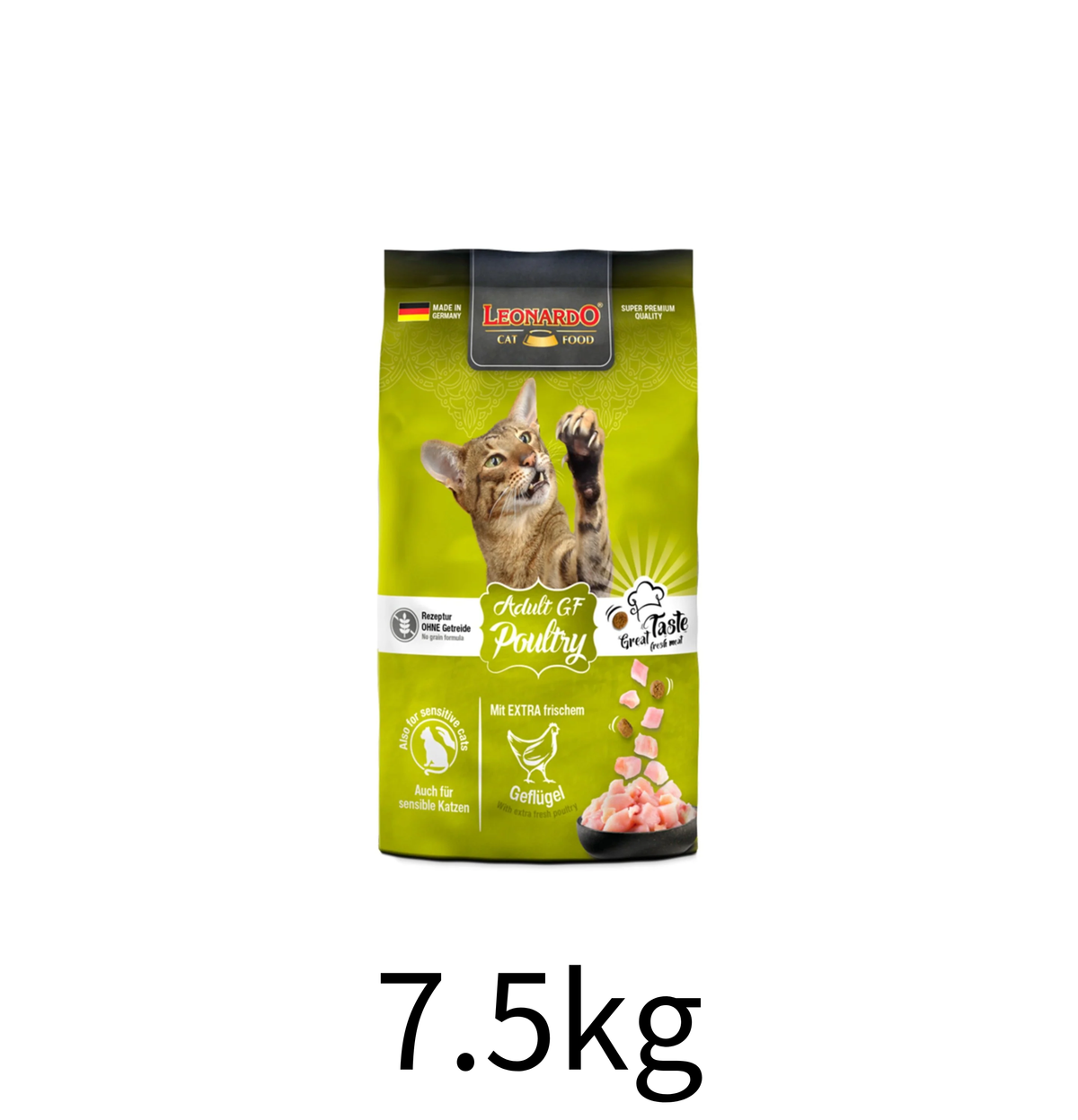 Leonardo & Belcando Cat Food | 無穀物家禽成貓糧 - Lantau Pet