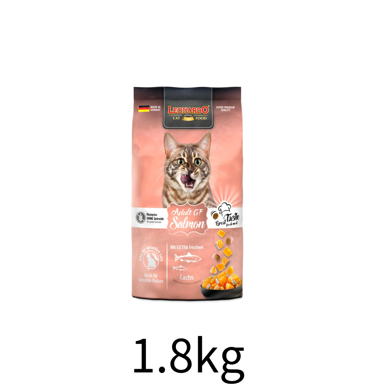 Leonardo & Belcando Cat Food | 無穀物三文魚成貓糧 - Lantau Pet