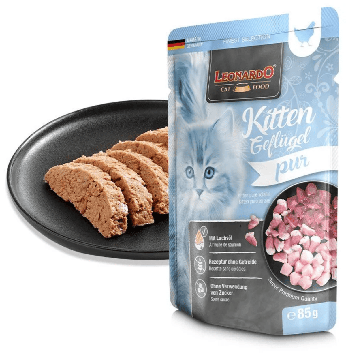 leonardo-belcando-cat-food-moist-food-finest-selection-85g-kitten-poultry