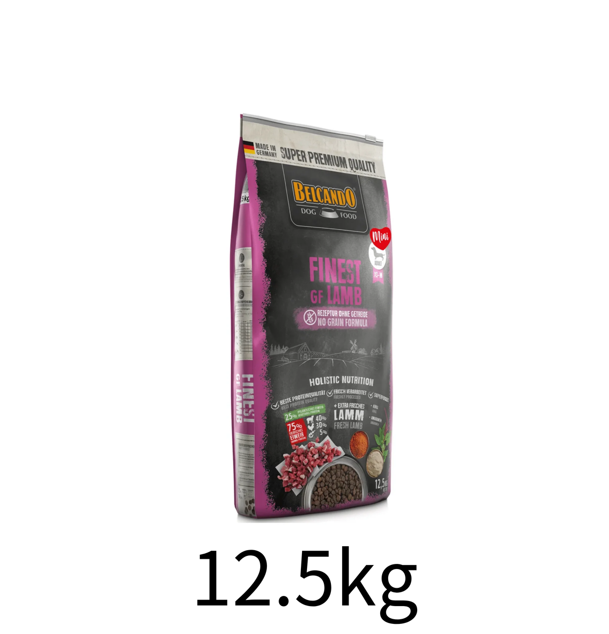 leonardo-belcando-dog-food-finest-gf-lamb-12.5kg - Lantau Pet
