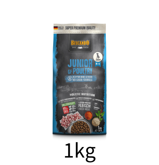 leonardo-belcando-dog-food-junior-gf-poultry-1kg - Lantau Pet