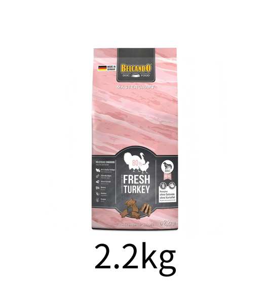 leonardo-belcando-dog-food-mastercraft-fresh-turkey-2.2kg - Lantau Pet