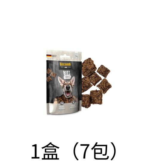 leonardo-belcando-dog-food-snack-bites-lamb-1盒（7包） - Lantau Pet