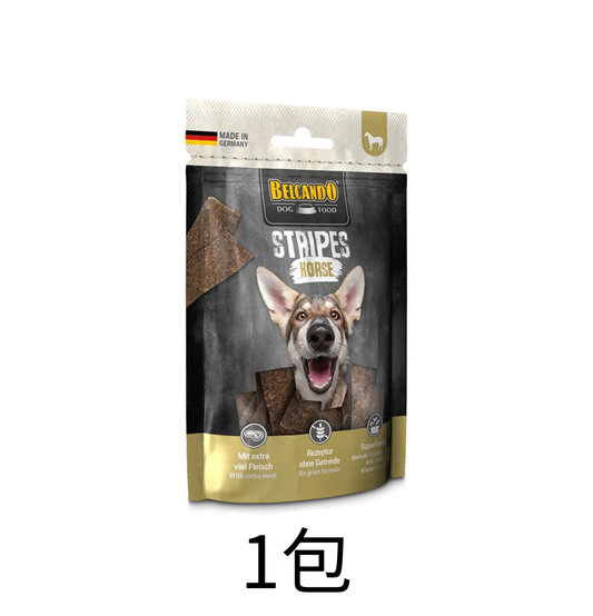 leonardo-belcando-dog-food-snack-stripes-horse-1bag - Lantau Pet