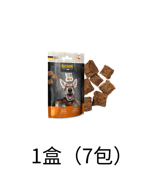 leonardo-belcando-dog-food-snacks-bites-duck-1盒（7包） - Lantau Pet