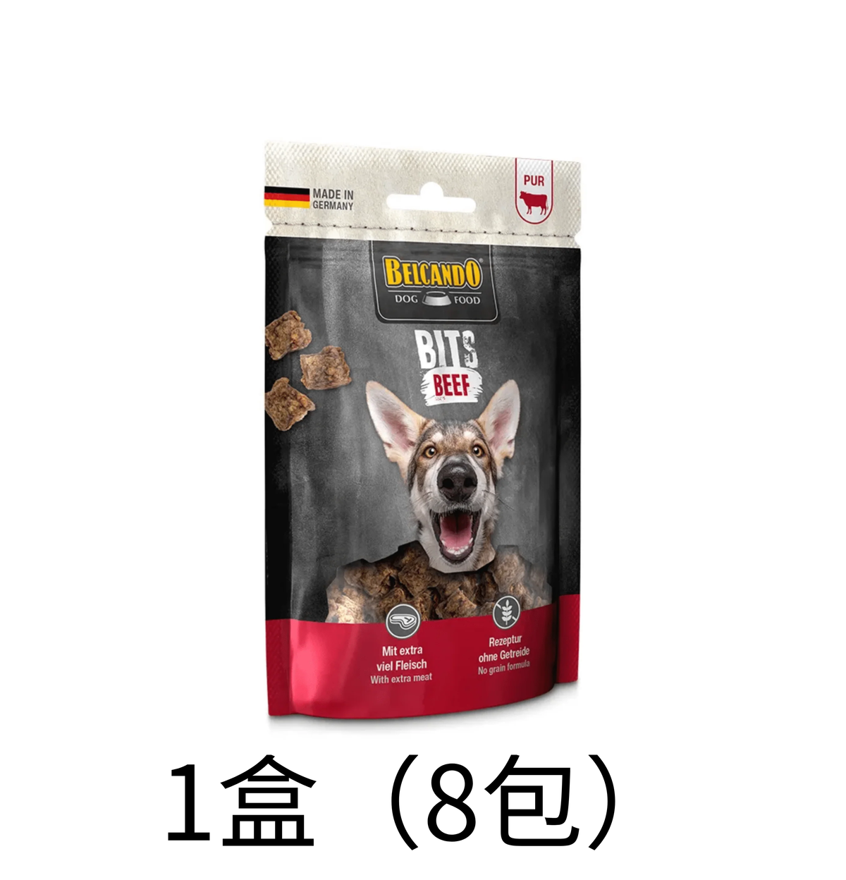 leonardo-belcando-dog-food-snakc-stripe-beef-1box - Lantau Pet