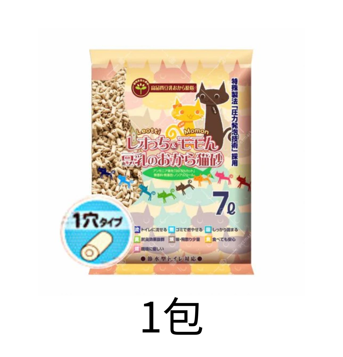 Leotti & Momon | 豆乳豆腐貓砂 7L- Lantau Pet