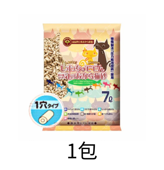 Leotti & Momon | 豆乳豆腐貓砂 7L- Lantau Pet