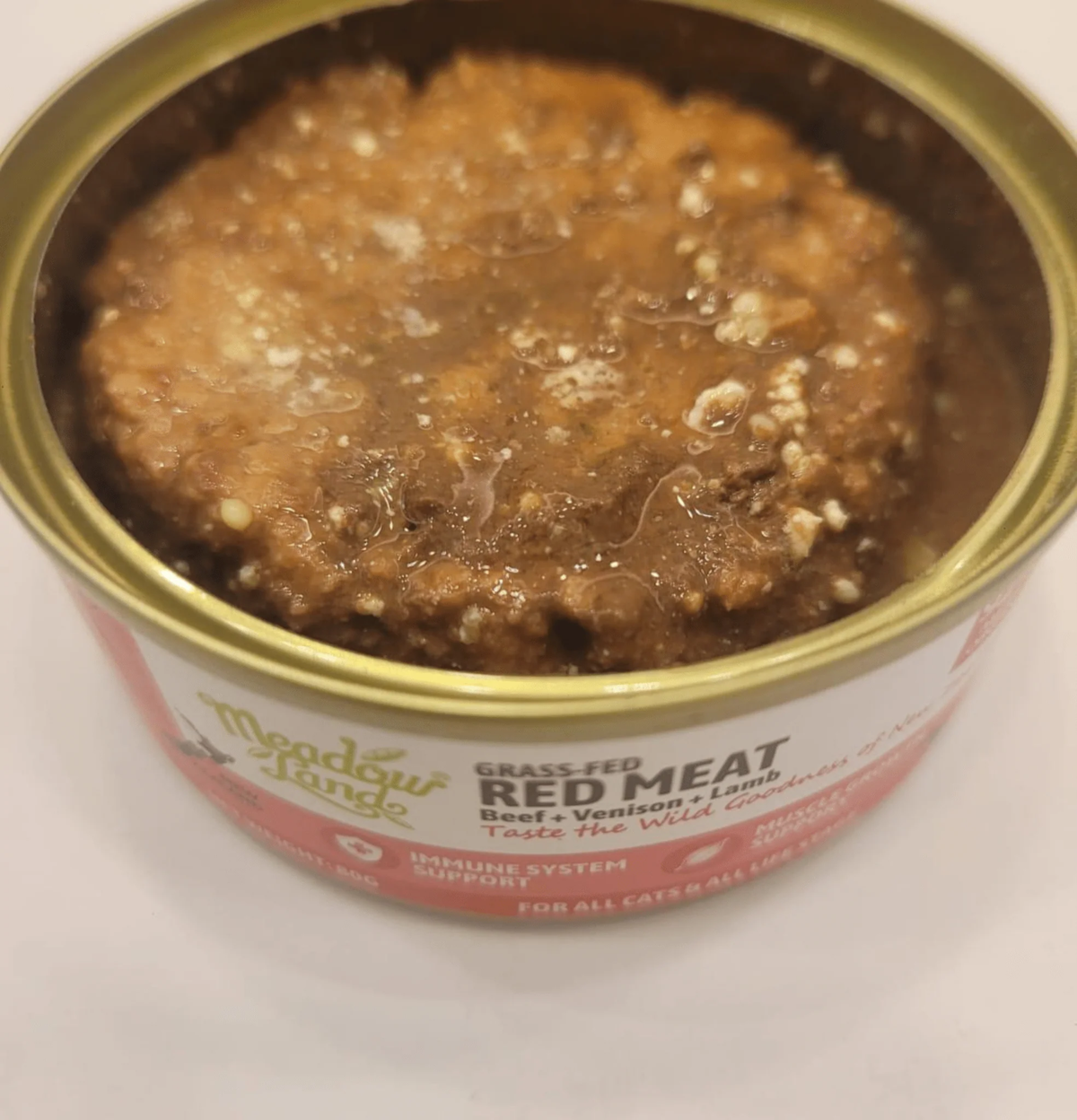 Meadowland | 經典肉泥系列 - 紅肉 (牛肉+鹿肉+羊肉) 主食貓罐頭 80g - 原箱（24罐）