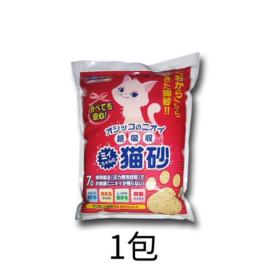 Mityan | 超吸收節水型玉米豆腐砂 (7L) - Lantau Pet