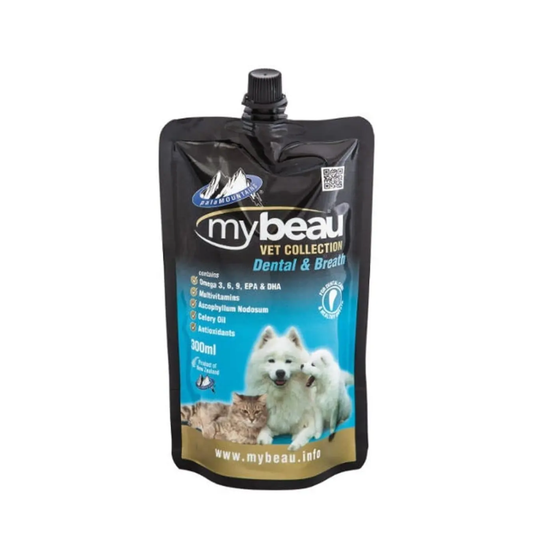 MyBeau | 紐西蘭液態維他命+護齒口氣配方啫喱 300ml (貓狗食用) - Lantau Pet