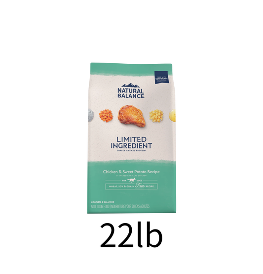 Natural Balance | L.I.D 無穀物系列 - 雞肉甜薯成犬狗乾糧 - Lantau Pet