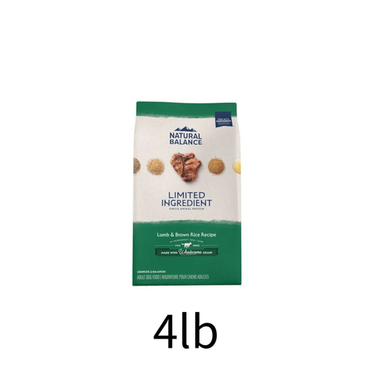 Natural Balance | L.I.D 糙米系列 - 羊肉糙米成犬狗乾糧 - Lantau Pet