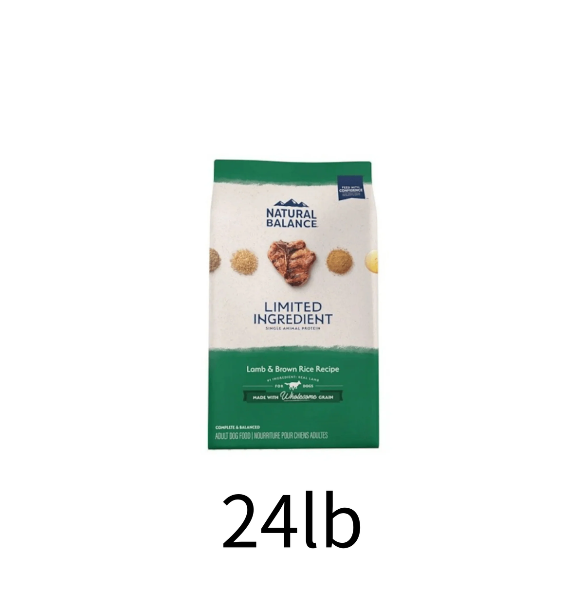 Natural Balance | L.I.D 糙米系列 - 羊肉糙米成犬狗乾糧 - Lantau Pet