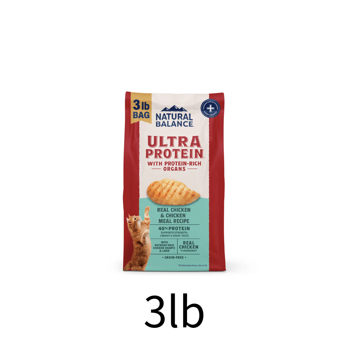Natural Balance | Ultra Protein 系列 - 頂級雞肉貓乾糧 - Lantau Pet